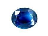 Sapphire Loose Gemstone Unheated 5.5x4.5mm Oval 0.66ct