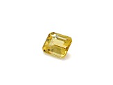 Canary Apatite 12x10mm Emerald Cut 5.93ct