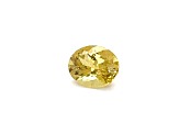 Canary Apatite 12x10mm Oval 4.31ct