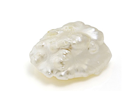 Natural Tennessee Freshwater Pearl 9.3x7.5mm Rosebud 1.83ct