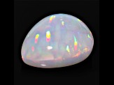 Ethiopian Opal 22.02x18.05mm Pear Shape Cabochon 17.77ct