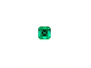 Afghan Emerald 5.5x5.5mm Emerald Cut 0.74ct