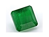 Brazilian Emerald 11.5x11mm Emerald Cut 7.05ct