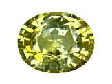 Yellow Sapphire Loose Gemstone11.35x9mm Oval 4.9ct