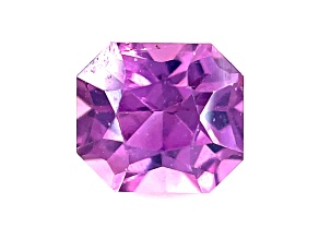 Pink Sapphire Unheated 4.8x4.4mm Radiant Cut 0.67ct