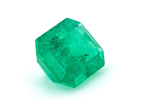 Zambian Emerald 8x5.9mm Emerald Cut 1.27ct
