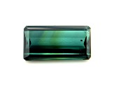 Blue-Green Tourmaline 16.9x8.7mm Emerald Cut 7.16ct