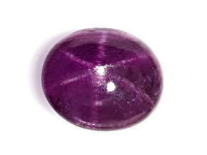 Star Ruby 10.3x8.4mm Oval Cabochon 3.97ct