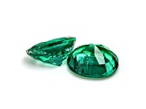 Zambian Emerald 8x7mm Oval Matched Pair 2.70ctw