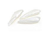 Natural Tennessee Freshwater Pearl Wing Shape Set of 3 3.13ctw