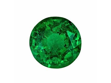 Zambian Emerald 5.9mm Round 0.69ct