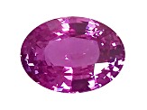 Pink Sapphire Loose Gemstone Unheated 8.7x6.5mm Oval 2.07ct