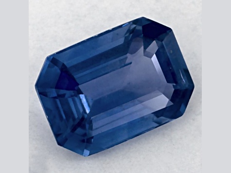 Sapphire 6.94x4.96mm Emerald Cut 1.01ct