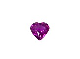 Pink Sapphire Loose Gemstone Unheated 9.1x9.1mm Heart Shape 4.01ct