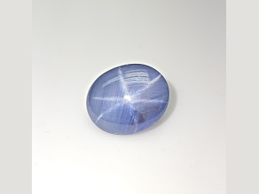 Star Sapphire 15.0x12.7mm Oval Cabochon 14.18ct