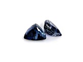 Sapphire 3.7mm Trillion Matched Pair 0.40ctw