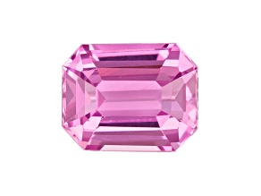 Pink Sapphire 6x4.4mm Emerald Cut 0.88ct