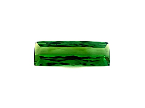Green Tourmaline 23.4x8.1mm Cushion 8.25ct