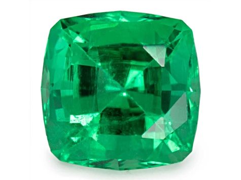 Panjshir Valley Emerald 5.1mm Square Cushion 0.65ct