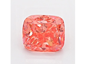 1.11ct Vivid Pink Cushion Lab-Grown Diamond VS2 Clarity IGI Certified