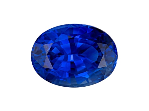Sapphire Loose Gemstone 7.5x5.6mm Oval 1.45ct