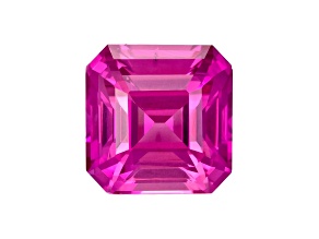 Pink Sapphire 6.9x6.8mm Emerald Cut 2.01ct