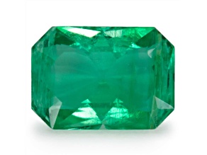 Panjshir Valley Emerald 7.9x5.7mm Emerald Cut 1.04ct