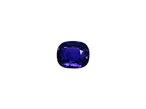 Purple Sapphire Loose Gemstone 8.7x7.5mm Cushion 3.01ct