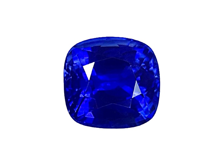 Sapphire Loose Gemstone 10.1x9.7mm Cushion 6.07ct