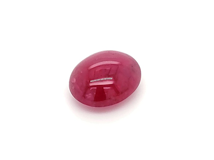 Ruby Unheated 15.52x12.85mm Oval Cabochon 15.56ct