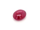 Ruby Unheated 15.52x12.85mm Oval Cabochon 15.56ct