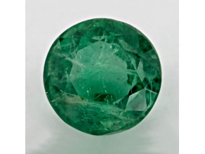 Zambian Emerald 6.3mm Round 1.17ct