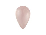 Rose Quartz 10x8mm Pear Shape Cabochon 2.50ct