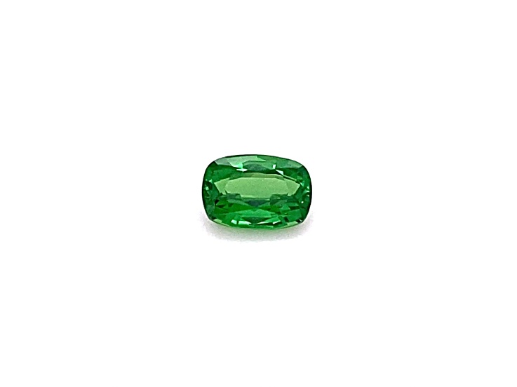 Tsavorite 7.36x5.12mm Cushion 1.11ct