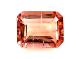 Peach Tourmaline 9x7mm Emerald Cut 2.51ct