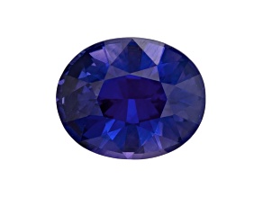 Purple Sapphire Unheated 7x5.52mm Oval 1.11ct