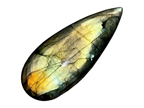 Labradorite 41.59x17.05mm Pear Shape Cabochon 32.95ct