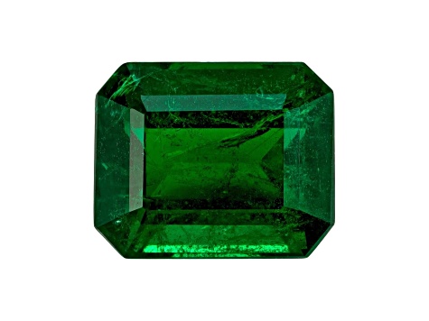 Zambain Emerald 9.87x7.83mm Emerald Cut 3.06ct