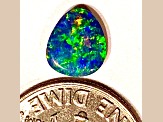 Opal on Ironstone 17x10.3mm Free-Form Doublet 4.06ct