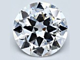 3.25ct Natural White Diamond Round, D Color, SI1 Clarity, GIA Certified