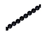 Black Honduran Opal appx 11.5mm Round Bead Strand appx 15-16"