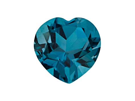 London Blue Topaz 6mm Heart Shape 1.00ct