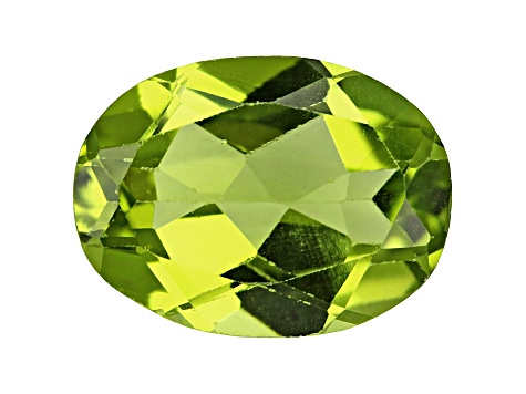 Peridot Calibrated Oval Set of 5 7.00ctw