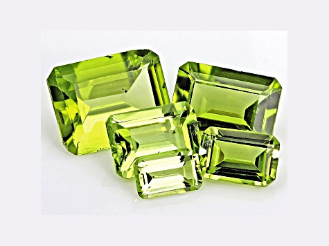 Multi-Stone Calibrated Emerald Cut Set of 25 30.00ctw
