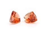 Imperial Topaz Pear Shape Set of 2. 22.61ctw