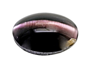 Sillimanite Cat's Eye 11.2x8.3mm Oval Cabochon 4.24ct