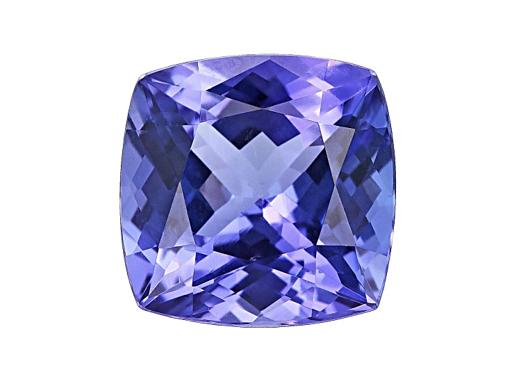 Tanzanite 10mm Cushion 4.75ct