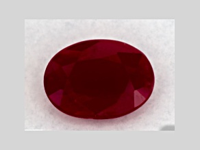 Ruby 6.89x4.98mm Oval 0.85ct