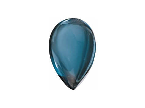 London Blue Topaz 10x7mm Pear Shape Cabochon 2.80ct