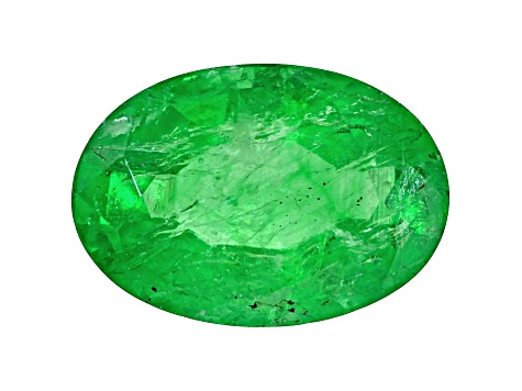 Brazilian Emerald 6x4.3mm Oval 0.50ct